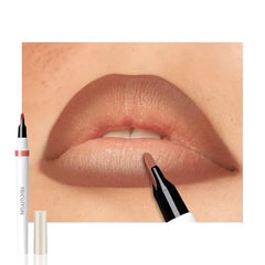 FeiCuiYun Matte Calligraphy Liquid Lip Liner Lipstick Pencil, Long Lasting Transfer Proof Lip Stain, Lightweight Lipstick, Sheer Buildable Color, Fades to a Natural Wash of ColorsB0FL2NVFNF