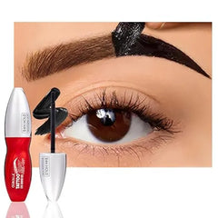 FeiCuiYun Eyebrow Tattoo Peel Off Tint Gel for Women, Waterproof & Sweatproof Tattoo Effect, Last Up to 5 Days, Transfer Resistant Multi Day Wear, Waterproof, Fuller&Defined Looking Brows