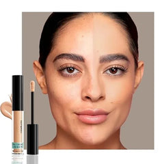 FeiCuiYun Liquid Concealer Makeup, Natural Coverage for Older Women, Under Eye Brightener Full Coverage Concealer for Dark Circles, Lightweight, Covers Oil Free