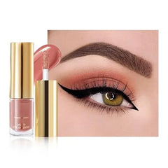 FeiCuiYun Warm Rose Matte Liquid Metallic Eyeshadow, Longwear Eye Shadow Makeup For Older Women, Buildable Highly Matte Eye Shadow Cream in Finishes