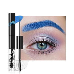 FeiCuiYun 2in1 Semi Permanent Eyebrow Gel & Lamination Gel, Eeybrow and Lash Gel, Lightweight and Waterproof Tinted Brow Gel For Up To 24HR Hold, Built In Styling Comb Clear Eyebrow Gel