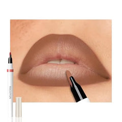 FeiCuiYun Matte Calligraphy Liquid Lip Liner Lipstick Pencil, Long Lasting Transfer Proof Lip Stain, Lightweight Lipstick, Sheer Buildable Color, Fades to a Natural Wash of ColorsB0FL2NVFNF