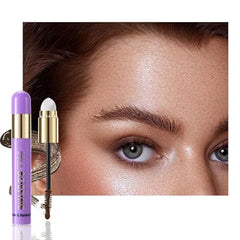 FeiCuiYun 3 in 1 Hair Color Concealer Eyebrow Gel For Women, Waterproof, Long Lasting,Transfer proof, suitable for eyebrows, beard, and hairline,With features a blending sponge applicator