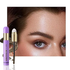 FeiCuiYun 3 in 1 Hair Color Concealer Eyebrow Gel For Women, Waterproof, Long Lasting,Transfer proof, suitable for eyebrows, beard, and hairline,With features a blending sponge applicator