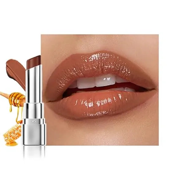 FeiCuiYun Honey Tinted Lip Stain Lip Balm Lip Gloss Lipstick, Sheer Hydrating Lip Stains Tint, Moisturizing Lip Color for All Skin Tones, Nourishing Lip Balm with a Hint of Natural Black Cherry Tint