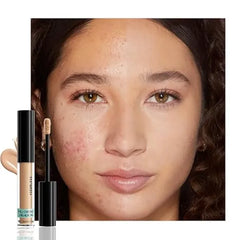 FeiCuiYun Liquid Concealer Makeup, Natural Coverage for Older Women, Under Eye Brightener Full Coverage Concealer for Dark Circles, Lightweight, Covers Oil Free