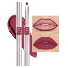 FeiCuiYun Retractable Lipliner Pencil Waterproof Makeup for Lip Liner and Eye Liner, Smooth and Creamy, Long Lasting Matte Finish, Vegan Beauty, Matte Velvet Pigmented Lip Liner