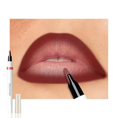 FeiCuiYun Matte Calligraphy Liquid Lip Liner Lipstick Pencil, Long Lasting Transfer Proof Lip Stain, Lightweight Lipstick, Sheer Buildable Color, Fades to a Natural Wash of ColorsB0FL2NVFNF
