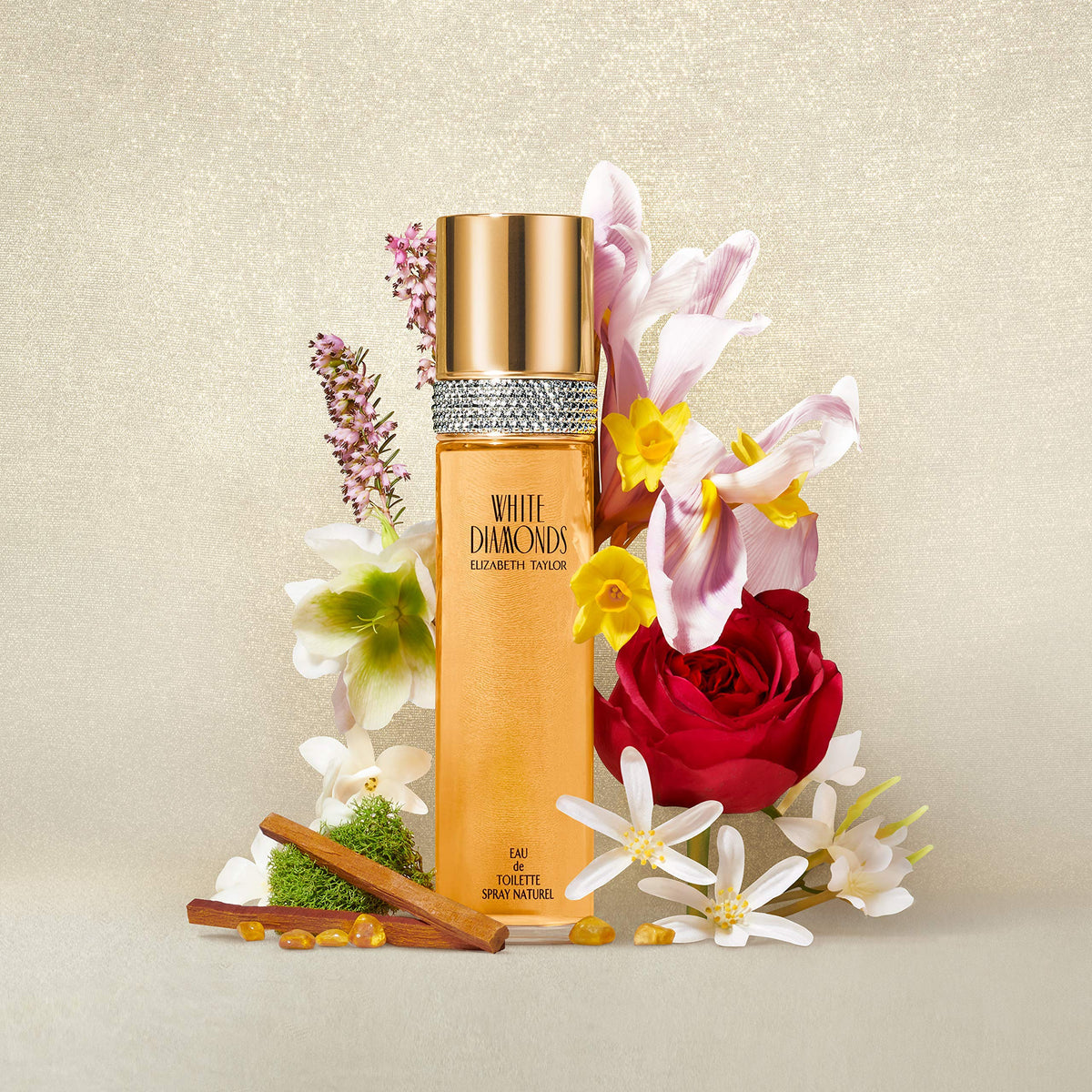 Elizabeth Taylor White Diamonds Eau De Toilette For Women, 50 ml