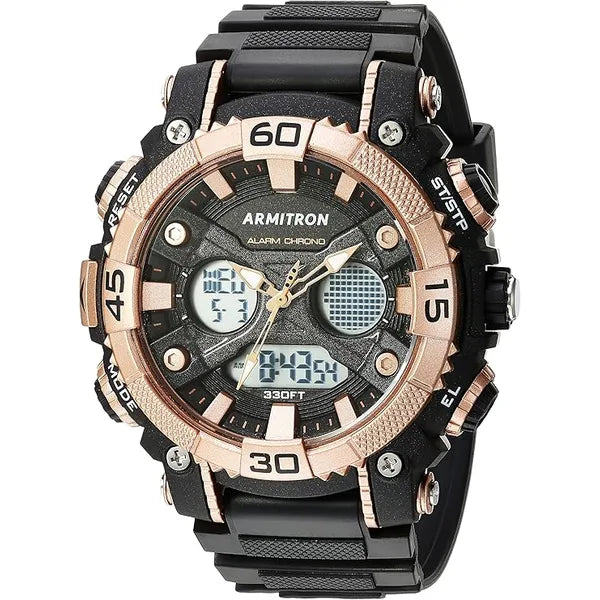 Armitron Sport Men's 20/5108 Analog-Digital Chronograph Resin Strap Watch