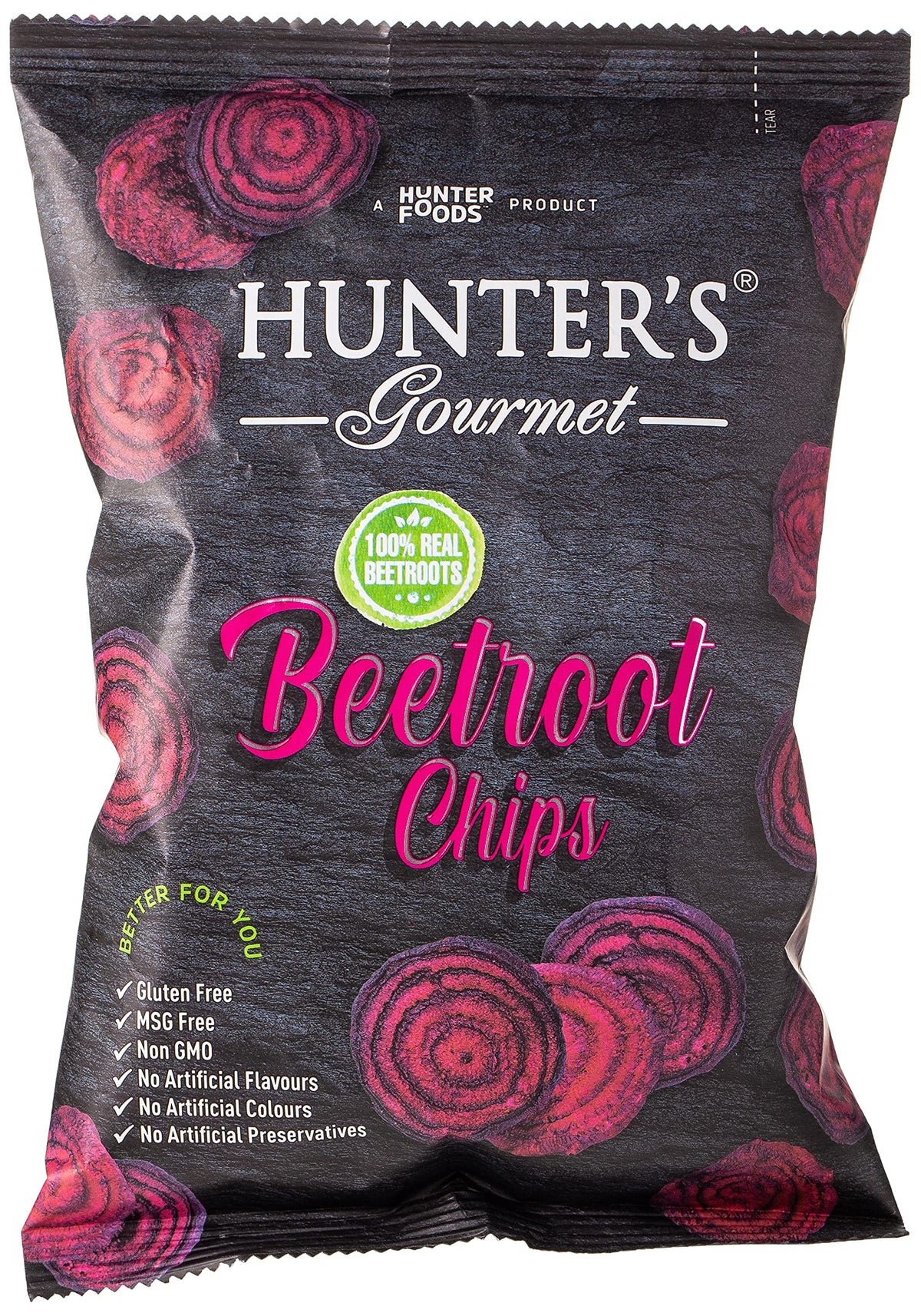 Hunter's Gourmet Beetroot Chips - 60g