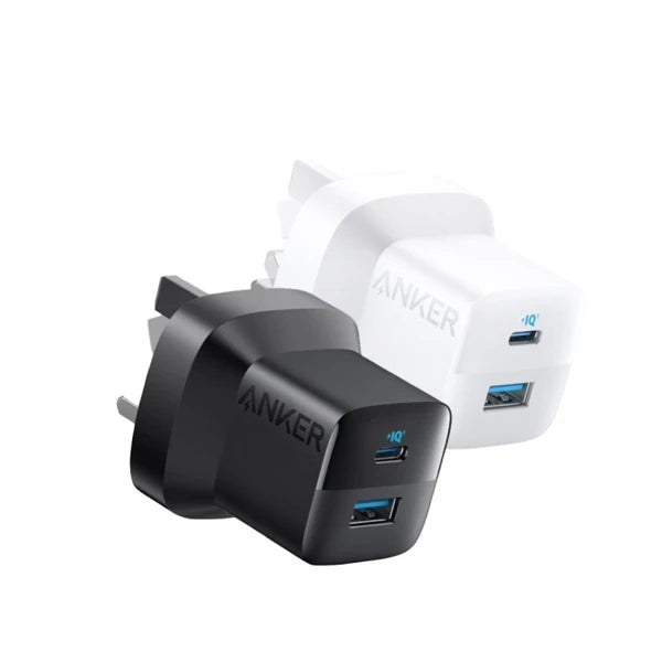 Anker 323 Dual Port Charger 33W Charger White - A2331K21