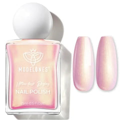Modelones Quick Dry Nail Polish, Lacquer & Treatment (15ml) – Long Lasting High Shine Strengthener – Available in Various Colors & Finishes