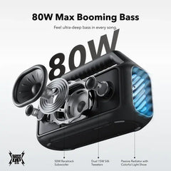 Anker Soundcore Boom 2 Portable Bluetooth Speaker (A3138011) - Black