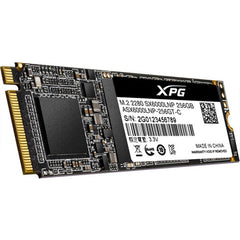 Adata SSD XPG SX6000 Lite Pcie M.2 2280 256GB Black