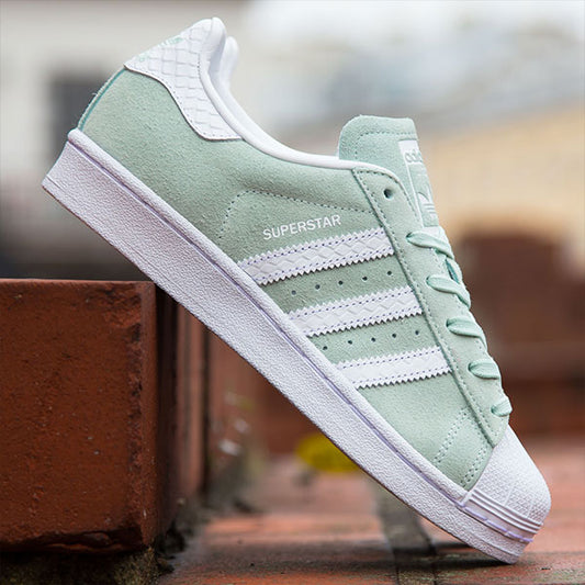 Adidas Shoes Superstar Women's S76154 (10) - Green DiscountStore Adidas Shoes Superstar Women's S76154 (10) - Green DiscountStore