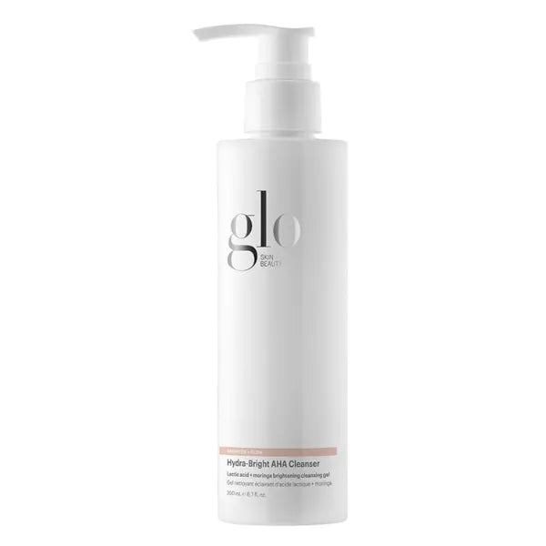 Glo Skin Beauty Hydra-Bright AHA Cleanser & Brighten + Glow Skincare Sets – Hydrating, Exfoliating & Brightening Solutions (Multiple Sizes & Kits)