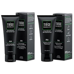 Tiege Hanley Mens Face Moisturizer, Morning Facial Moisturizer with SPF 20  Men's Face & Skin Care Cream for Long Lasting Hydration Promotes Even Skin Tone, Safe for Sensitive Skin .