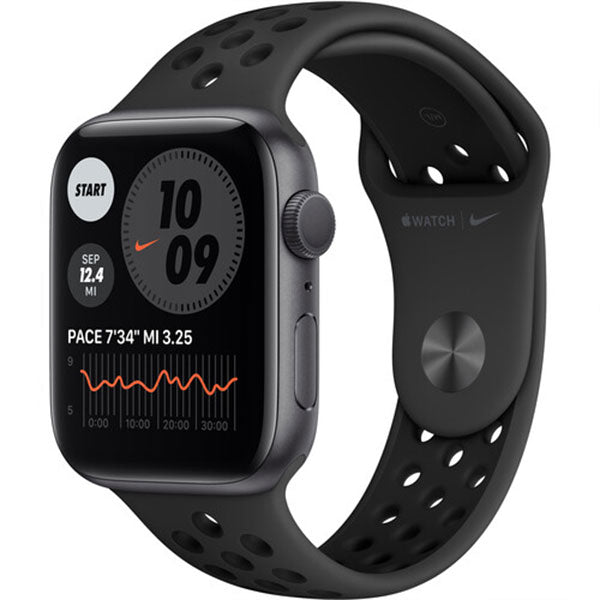 Apple Nike Series 6 44mm Smart Watch Space Gray Aluminum / Anthracite / Black Nike