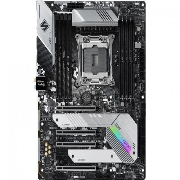 ASRock-X299 Steel, 4 PCIe 3.0 x16, Supports DDR4, Motherboard