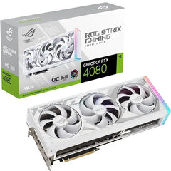 ASUS ROG Strix GeForce RTX 4080 White OC Edition Gaming Graphic Card (PCIe 4.0, 16GB GDDR6X) (90YV0IC3-MVAA00)