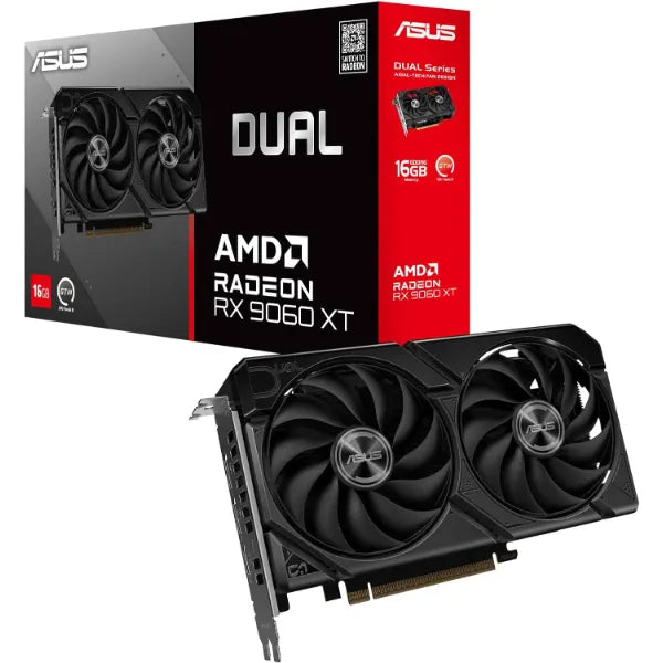 ASUS Radeon RX 9060 XT Dual 16G Graphics Card
