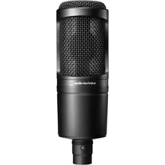 Audio-Technica AT2020 & AT2020USB+ Cardioid Condenser USB Microphone, with Built-in Headphone Jack & Volume Control, Perfect for Content Creators