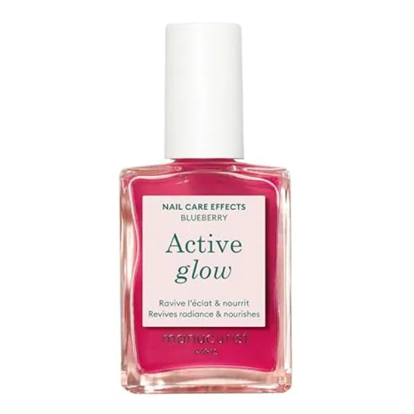 Manucurist All in One Perfecter Nail Polish & Care No Lamp Vegan & Made in France Ultra Glowy Rose Mirror Like Shine Nail Concealer & Care Plant Based Ingredients