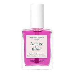 Manucurist All in One Perfecter Nail Polish & Care No Lamp Vegan & Made in France Ultra Glowy Rose Mirror Like Shine Nail Concealer & Care Plant Based Ingredients