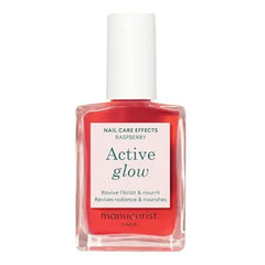 Manucurist All in One Perfecter Nail Polish & Care No Lamp Vegan & Made in France Ultra Glowy Rose Mirror Like Shine Nail Concealer & Care Plant Based Ingredients