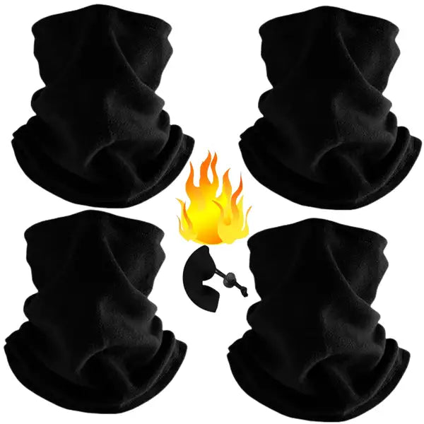 HULBOEX Winter Neck Warmer & Ski Face Mask Versatile Balaclava Scarf & Neck Gaiter for Cold Weather Protection