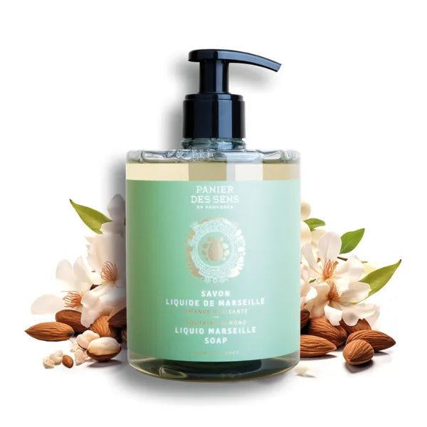 Panier des Sens - Moisturizing Hand Soap  French Traditional Savon de Marseille Soap - Refillable Kitchen & Bathroom Soap - 16.9 Fl.oz Liquid Hand Wash 97% Natural