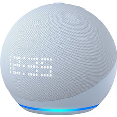 Amazon Echo Dot 5th Gen with Clock Smart Speaker - Cloud Blue