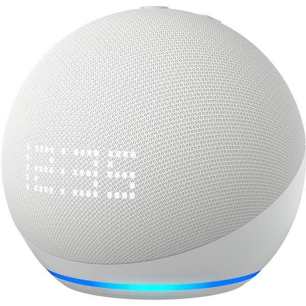 Amazon Echo Dot 5th Gen Smart Speaker with Clock