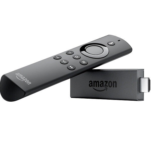 Amazon Streaming Media Player Fire TV Stick (2nd Gen) With Alexa Voice Remote Black