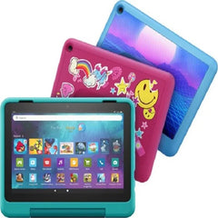 Amazon Fire HD 8 Kids Pro (12th Gen) With Cyber Sky Case 32GB Black