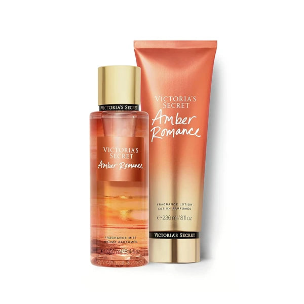 Victoria’s Secret Fragrance Mist & Body Lotion Gift Set (Amber Romance, Aqua Kiss, Coconut Passion, Love Spell, Midnight Bloom, Pure Seduction, Bare Vanilla, Velvet Petals)