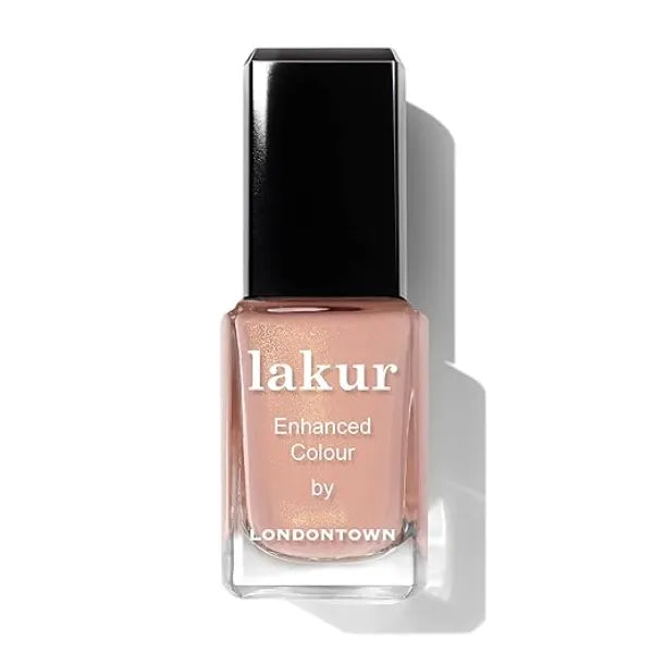 LONDONTOWN Muted Matte Clay Glossy Nail Polish, Savanna lakur, Vegan Chip Resistant Long Lasting Nail Lacquer
