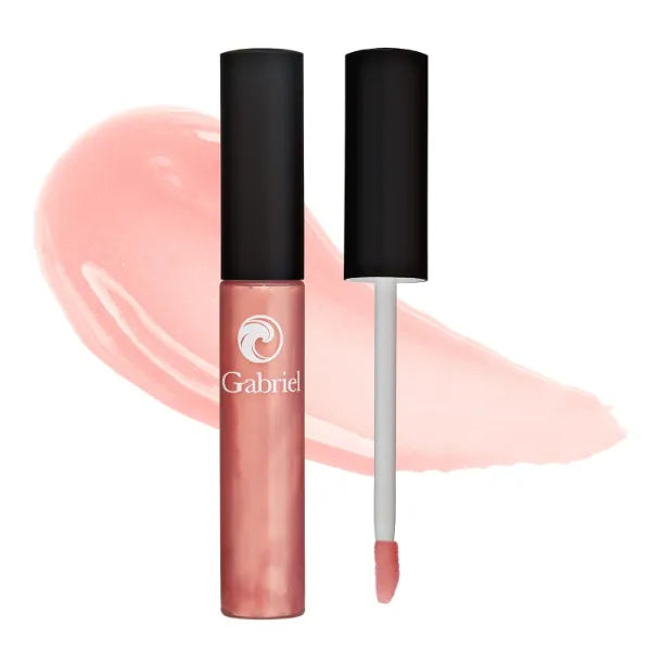 Gabriel Cosmetics Lip Gloss, Natural Lipgloss, Paraben Free, Vegan, Gluten-free,Cruelty-free, Non GMO, High performance and long lasting, Infused with Jojoba Seed Oil and Aloe, .27 fl oz