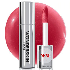 Wonderskin Lip Rehab Serum Oil - Tinted Lip Oil, Hydrating, Moisturizing, and Non-Sticky, Tint Serum for Dry Lips