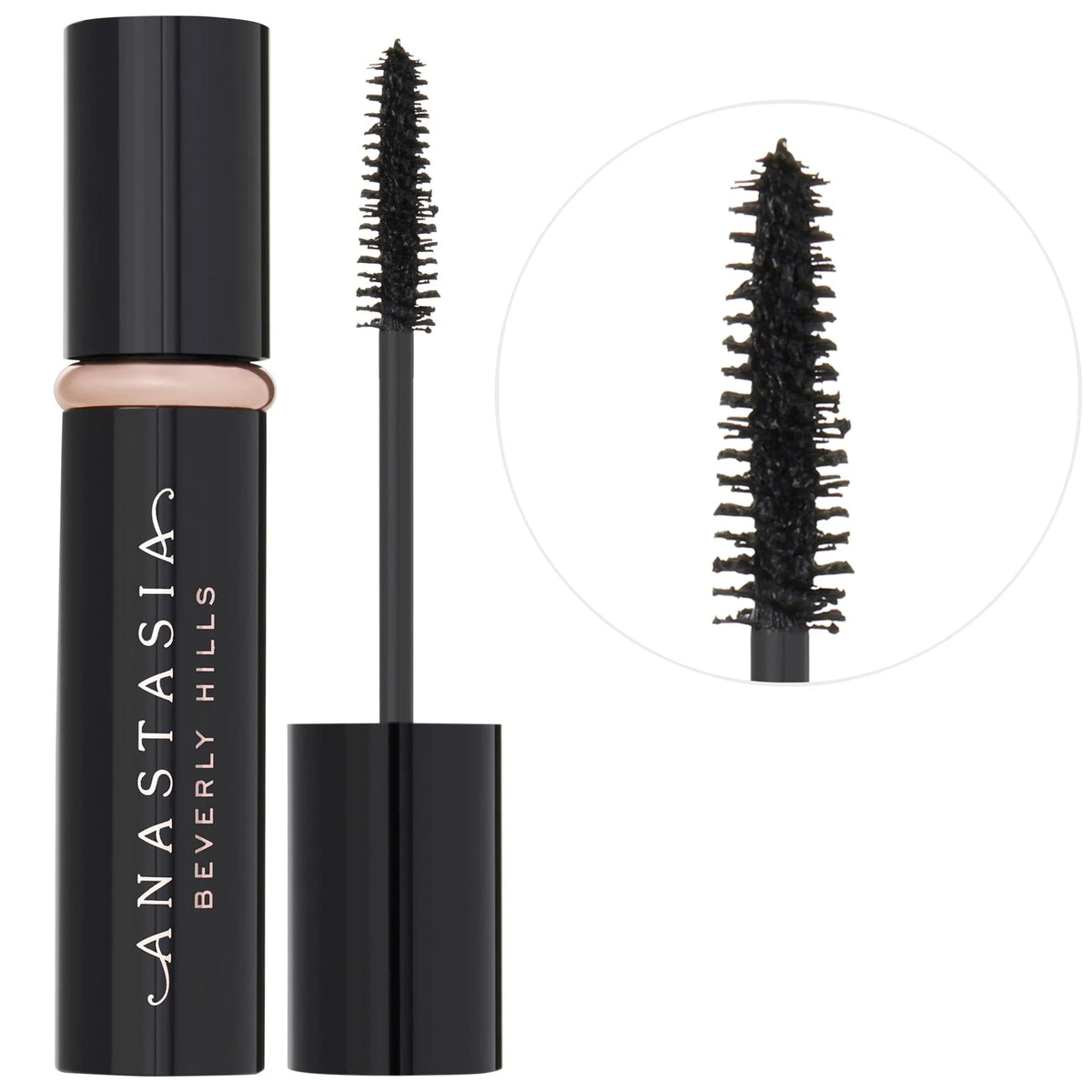 Anastasia Beverly Hills Mini Lash Sculpt Lengthening & Volumizing Mascara - Black - intense black, soft matte - 0.17 oz/5 m