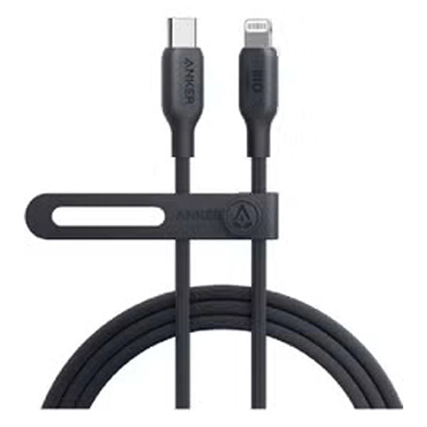 Anker 542 USB-C to Bio-Based 3ft Lightning Cable – Black