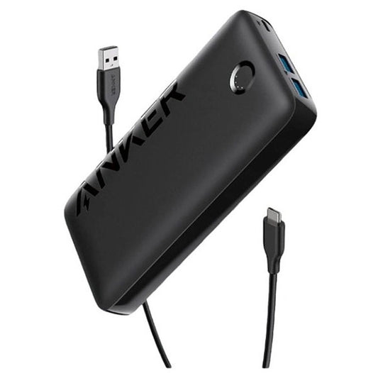 Anker Nano Power Bank 22.5W With Built in USB-C Connector 20000mAh – Black
