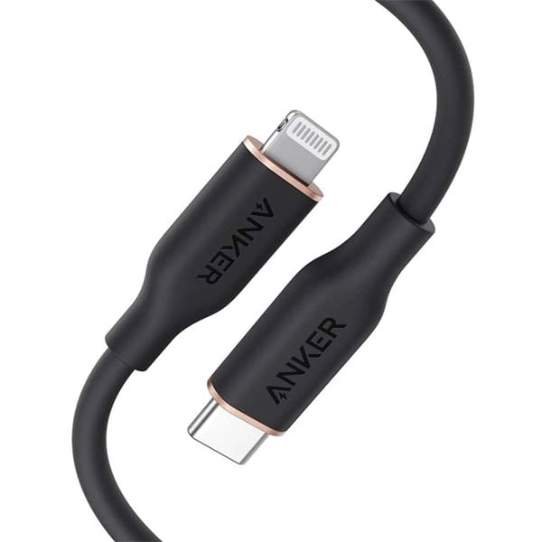 Anker Powerline III Flow USB-C with Lightning Connector – Black