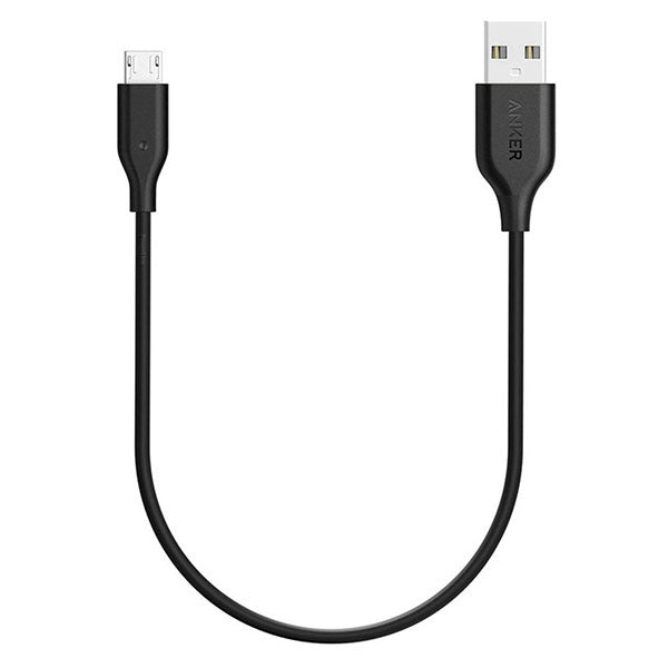 Anker Powerline Micro USB Power Cable 3 Feet – Black