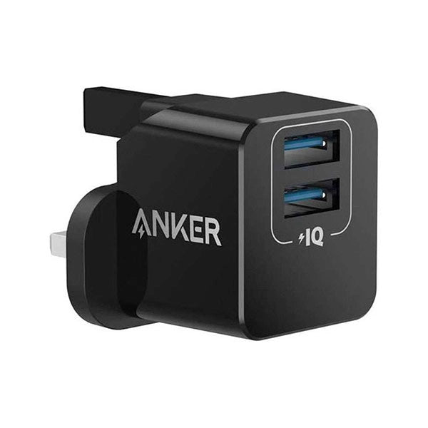 Anker Powerport Mini Dual Port USB Charger – Black