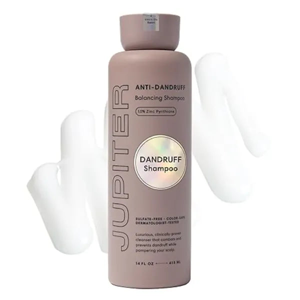 Jupiter Shampoo for Men & Women for Flaky, Itchy, Oily, & Dry Scalp Nourishes Scalp and Reduces Breakage & Flakes Color Safe, Sulfate Free, Paraben Free