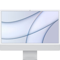 Apple 24" iMac with Retina 4.5K display M1 Chip (8GB Memory - 256GB SSD) (MGPC3LL/A) - Silver