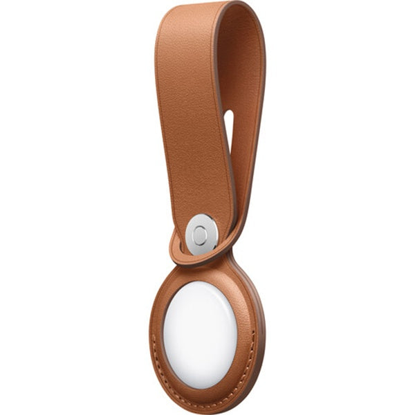 Apple Airtag Leather Loop (MX4A2ZM/A) - Saddle Brown