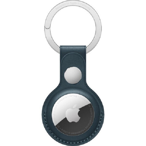 Apple Airtag Leather Key Ring (MHJ23ZM/A) Baltic Blue